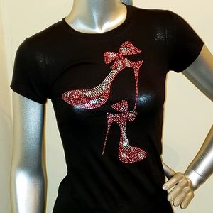 Pink heels t-shirt